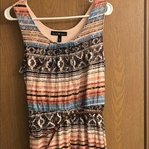 Hi-lo tank top summer dress